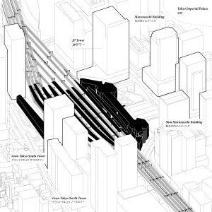 Urban mending above the tracks